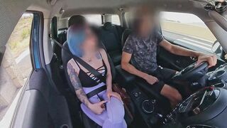 GentlyPerv - FREE RIDE FOR a STRANGER SLUT_ Handjob Pay & Nudist Beach