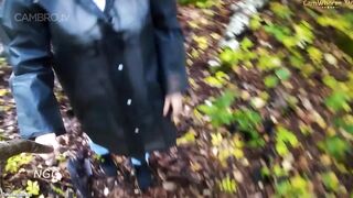 Naughty Garden Girl - Dildo by the Road