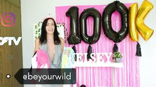 Transparent try on with Kelsey 100k special