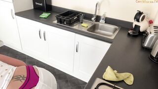 Hannah kitchen clean