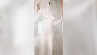 Skye Blue - Blonde Masturbates While Showering