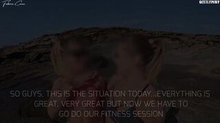 GentlyPerv x Federica Crown - I SUDDENLY SEE A HARD DICK ON THE BEACH