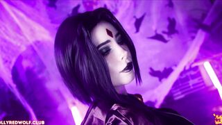MollyRedwolf - Raven Gets Cumshot from Pussy to Mouth