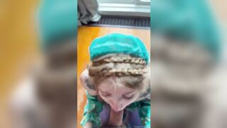 paleseafoam-Elf Girl Gives Amazing Head