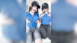 Queen Nephie Pinkchyu Dominos Goth Girl