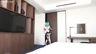 M1u Ar1oka - privaty:unkind maid cosplay
