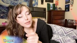 linnyxx - gf's young sister begging you to be her first time!!