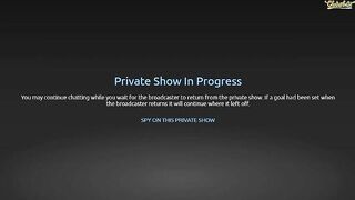 Preggo squirts from Anal toys in cam