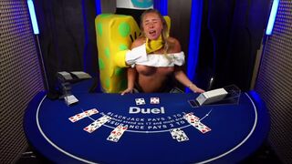 Bonnie Blue pregnant casino duel