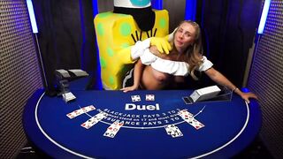 Bonnie Blue pregnant casino duel