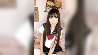 SLEEPYFAE PETITE ASIAN TRAINING HER ASS