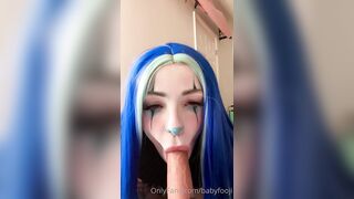 BabyFooji Yandere Clown Cosplay Masturbation