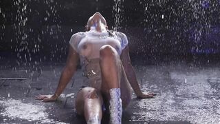 Ana Cheri See Through Rain Dance PPV
