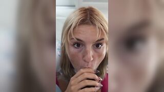 Ambie Bambii bbc blowjob