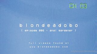 blondeadobo anal