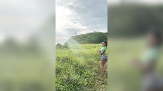 AURA.KIMY PUBLIC SEX NEAR THE BEACH