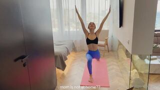 Anna Ralphs Pounded During Yoga Session