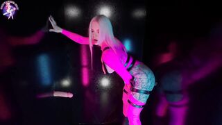 Sonya Vibe Squid Game Pink Guard Gets Cum in Glory Hole