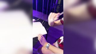 TINYANGEL schoolgirl rp blowjob