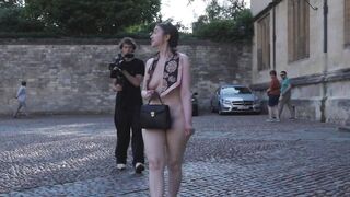 Dr. Victoria Bateman (Economist) - Fully Nude In Public Promoting Her Book