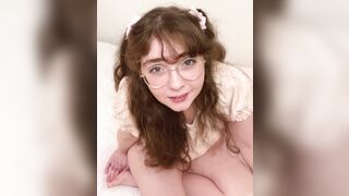 Clarabelles dildo blowjob