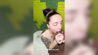 Zara Aoki blowjob