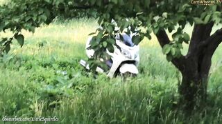 Littlesquirtles outdoor fuckfest/squirt