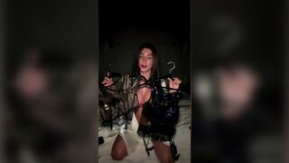 Tru Kait hot Try-On Lingerie show