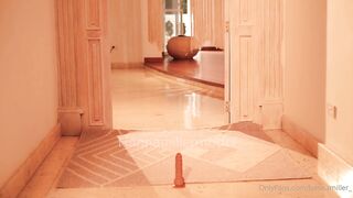hanna miller masturbates on the floor