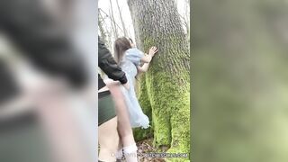 Belle Delphine Force Fucked in the Forest