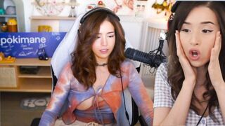 POKIMANE SHOWS HER TITS ON TWITCH LIVE STREAM (FULL CLIP)