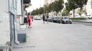 Naughty Lada - I aroused him with red again
