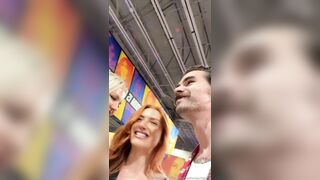 Kayla Jade East X Eden Lux - Public Restroom Threesome with The Flesh Mechanic