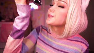 TS BLONDELASHES19 VIBRATOR ONLYFANS VIDEO LEAKED